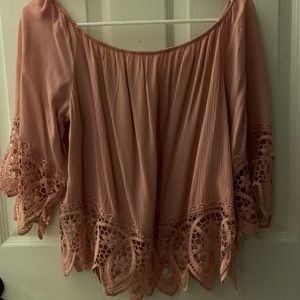 off the shoulder top